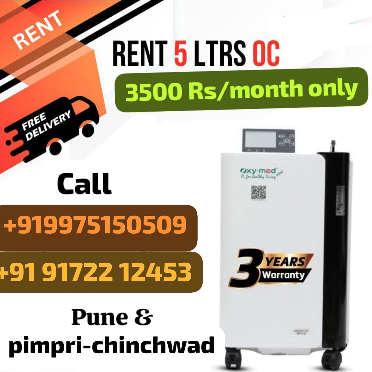 Oxygen Concentrator on Rent